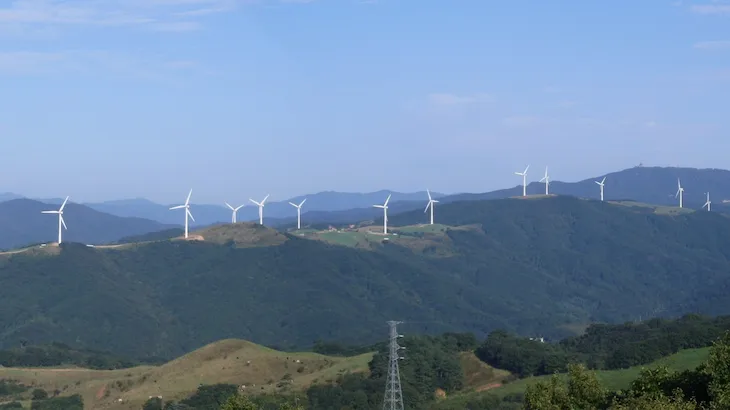 Image of "Gangwon Wind Power."