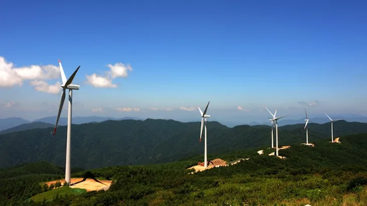 Image of "Taegisan Wind Power."