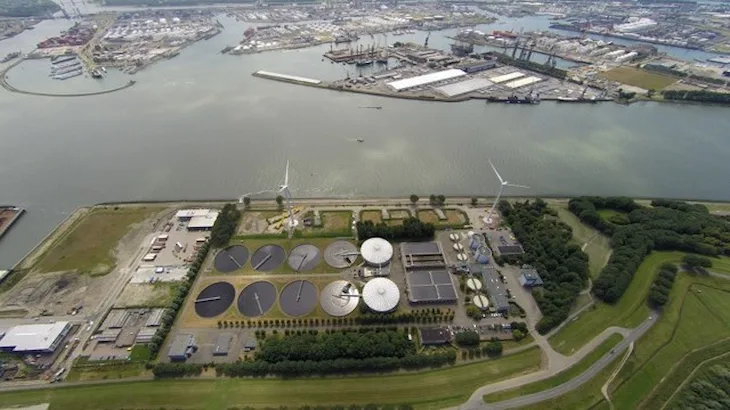 Image of "Windpark Vlaardingen."