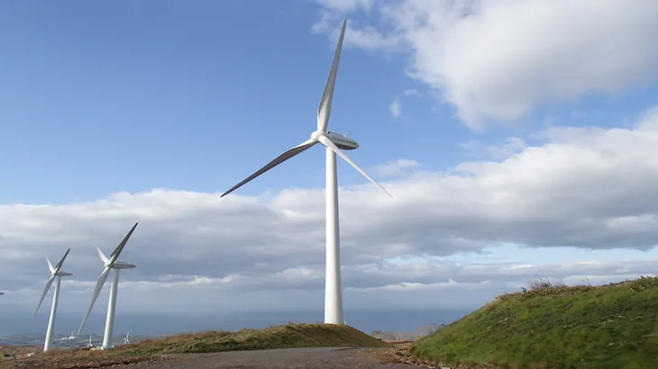 Image of "Eurus Date Kogane Wind Farm."