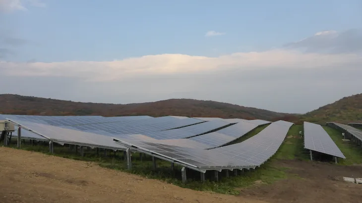 Image of "Eurus Fukushima Kawauchi Solar Park."