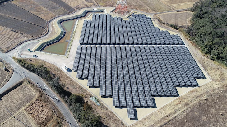 Image of "Eurus Ibaraki Itako Futtaka Solar Park."