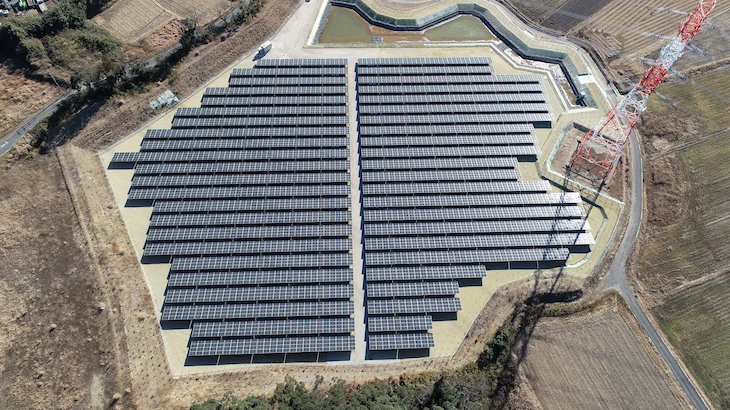 Image of "Eurus Ibaraki Itako Futtaka Solar Park."