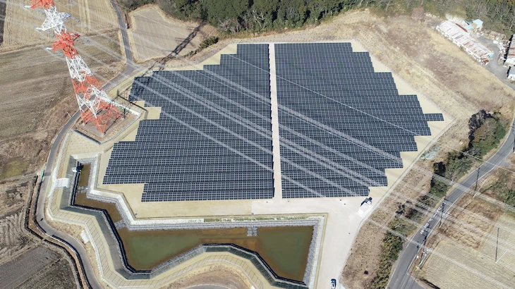 Image of "Eurus Ibaraki Itako Futtaka Solar Park."