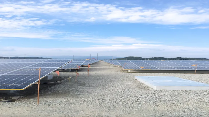 Image of "Eurus Hamamatsu Chukai Solar Park."