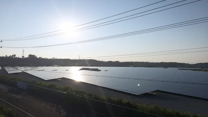 Image of "Eurus Hamamatsu Chukai Solar Park."