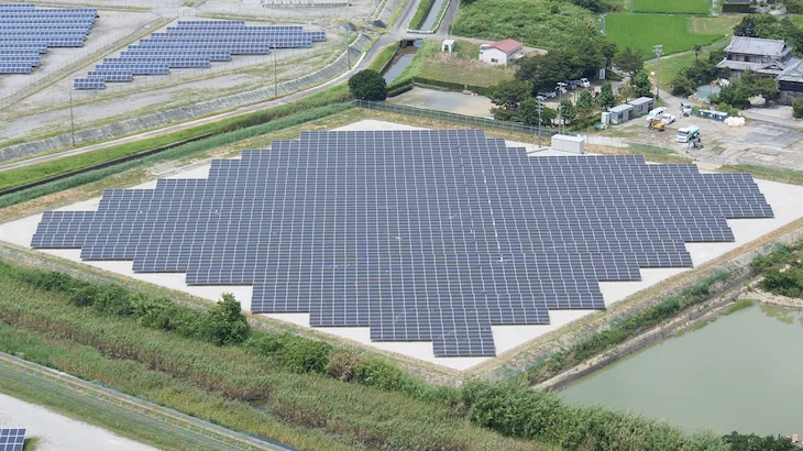 Image of "Eurus Hamamatsu Kyowa Solar Park."