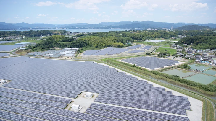 Image of "Eurus Hamamatsu Kyowa Solar Park."