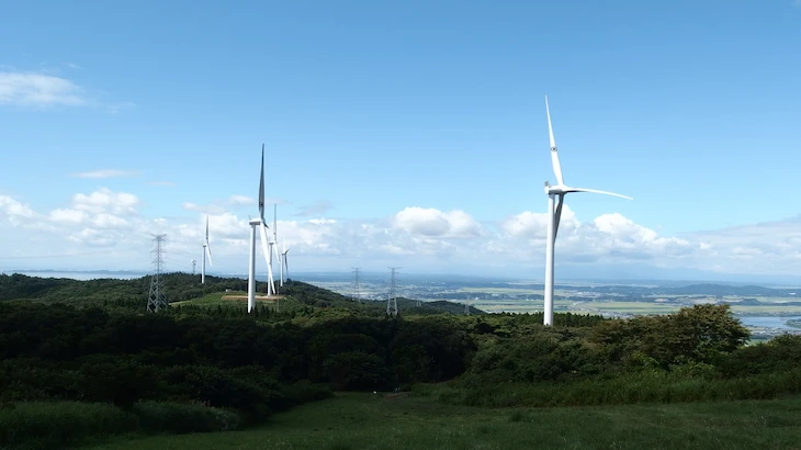 Image of "Eurus Ishinomaki Wind Farm."