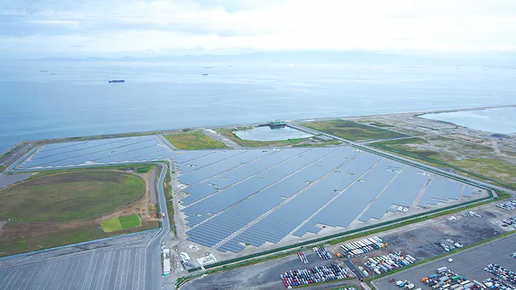 Image of "Eurus Izumiotsu Solar Park."