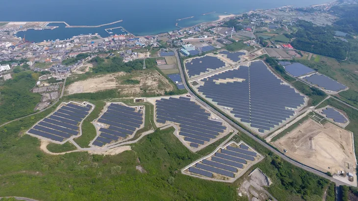 Image of "Eurus Kitaawaji Solar Park."