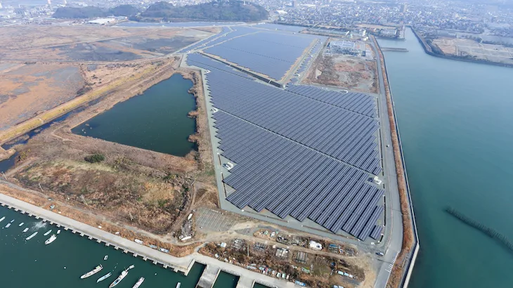 Image of "Eurus Kumamoto Arao Solar Park."