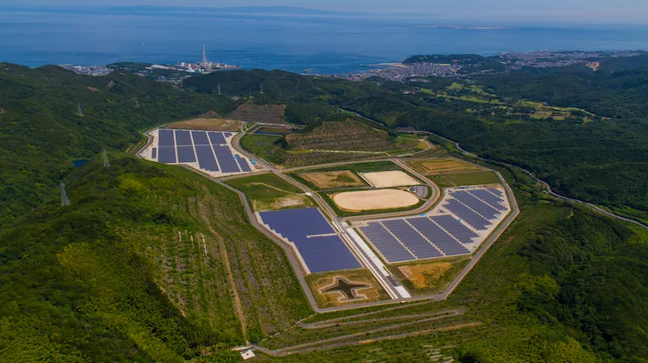 Image of "Eurus Misaki Solar Park."