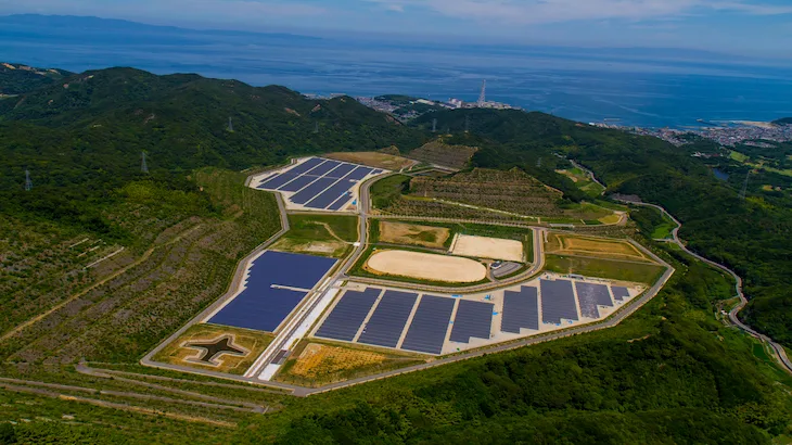 Image of "Eurus Misaki Solar Park."