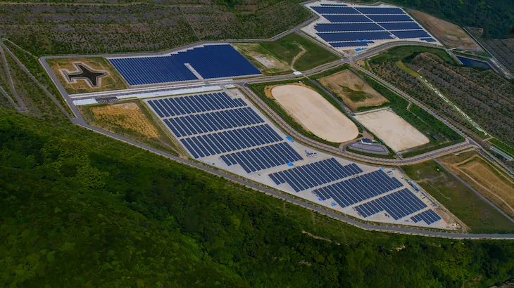 Image of "Eurus Misaki Solar Park."