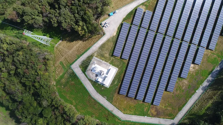 Image of "Miyagi Osato Solar Park."