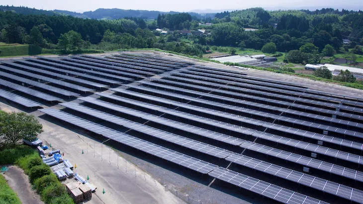 Image of "Eurus Miyazaki Ebino Solar Park."