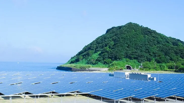 Image of "Eurus Nagasaki Koyagi Solar Park."
