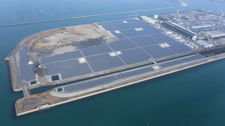 Image of "Eurus Omuta Miikekou Solar Park."