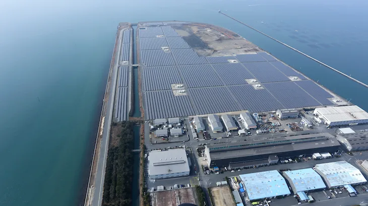 Image of "Eurus Omuta Miikekou Solar Park."