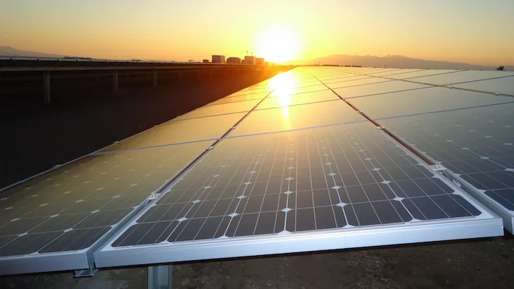 Image of "Eurus Omuta Miikekou Solar Park."