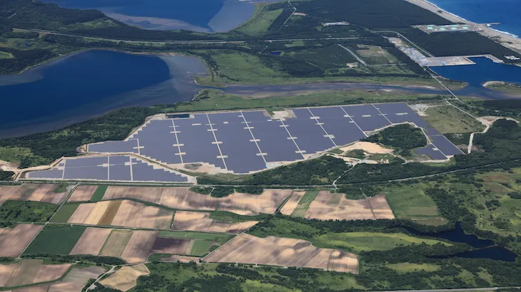 Image of "Eurus Rokkasho Solar Park."