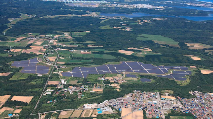 Image of "Eurus Rokkasho Solar Park."