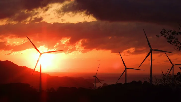 Image of "Eurus Shin Izumo Wind Farm."