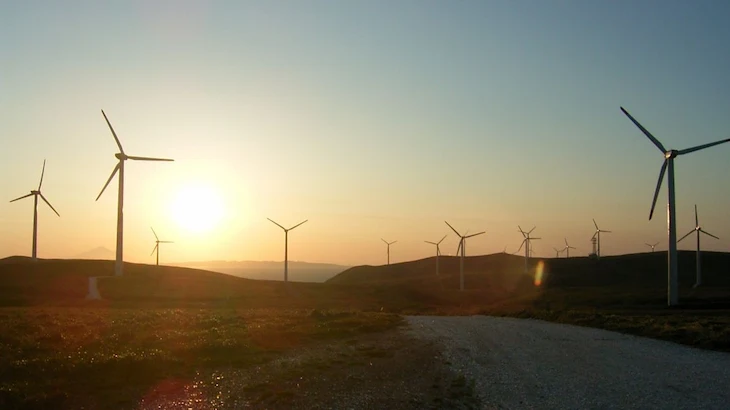 Image of "Eurus Soya Misaki Wind Farm."