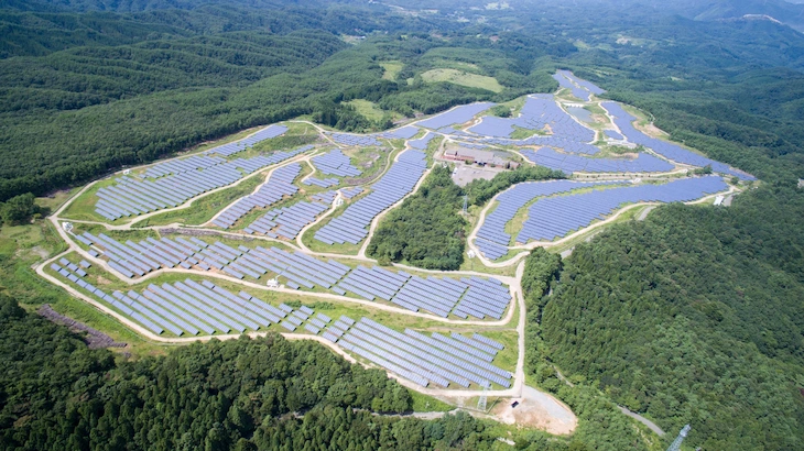 Image of "Eurus Tenmyo Solar Park."