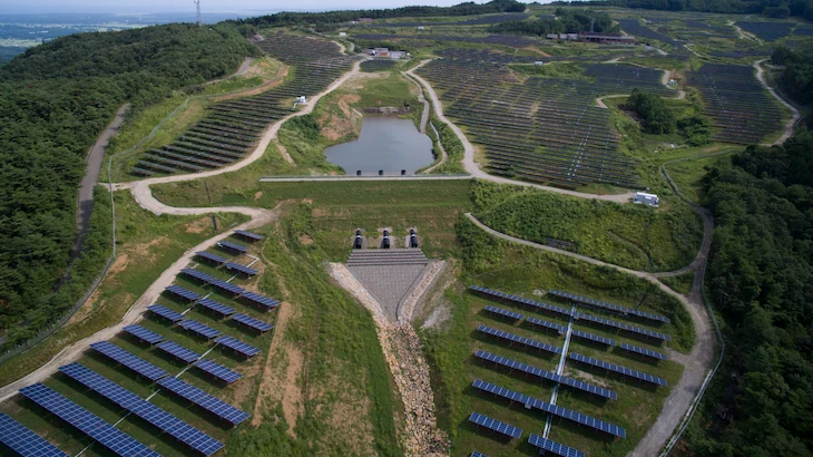 Image of "Eurus Tenmyo Solar Park."