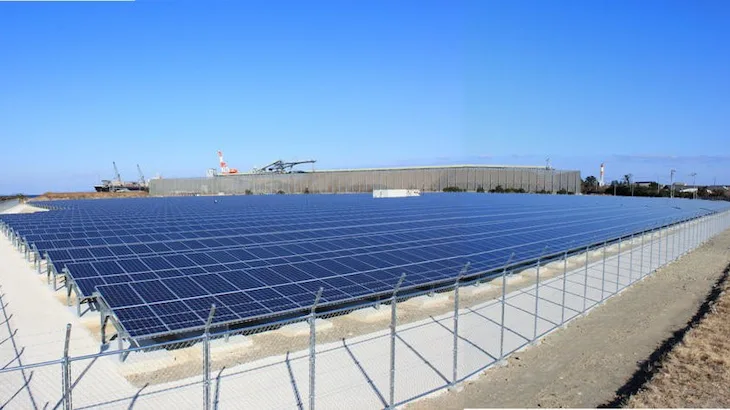 Image of "Eurus Tokushima Komatsushima Solar Park."