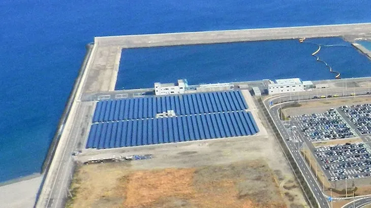 Image of "Eurus Tokushima Rinku Solar Park."