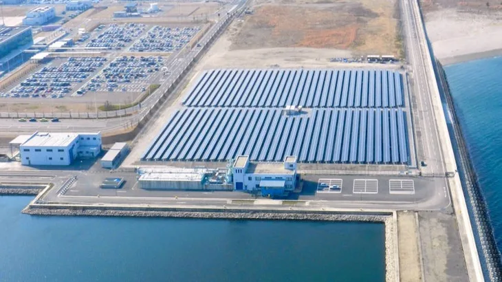 Image of "Eurus Tokushima Rinku Solar Park."