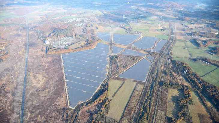 Image of "Eurus Tomatoh Abira Solar Park."