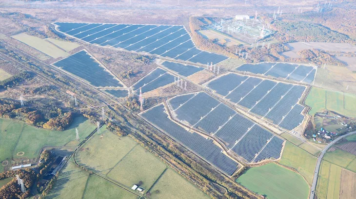 Image of "Eurus Tomatoh Abira Solar Park."