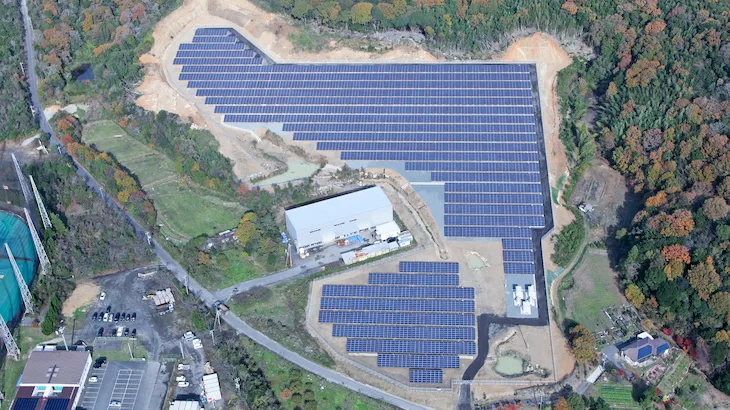 Image of "Eurus Ube Solar Park."