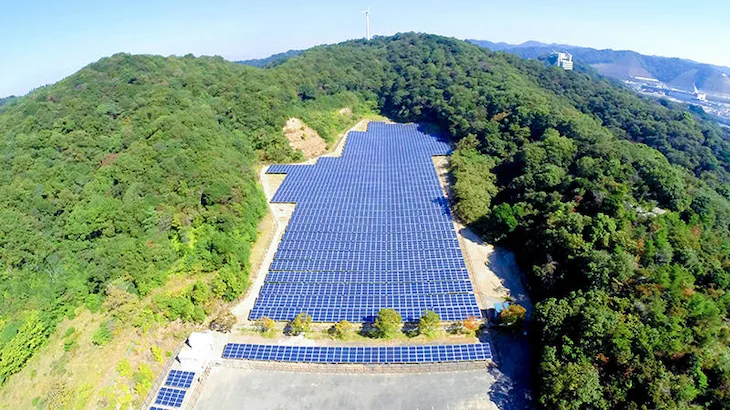 Image of "Eurus Wakayama Kinomoto Solar Park."