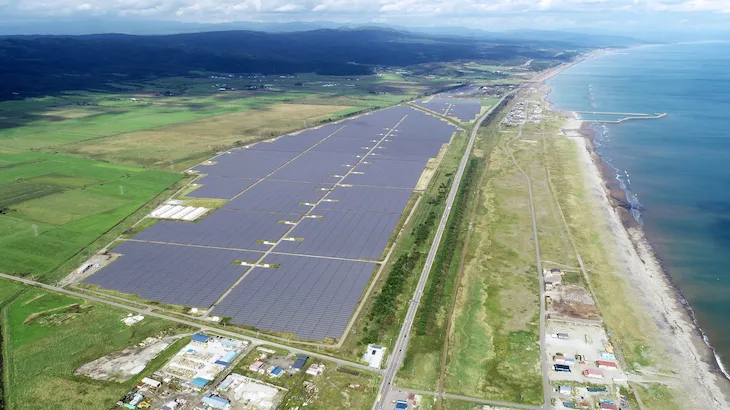Image of "Eurus Yakumo Solar Park."