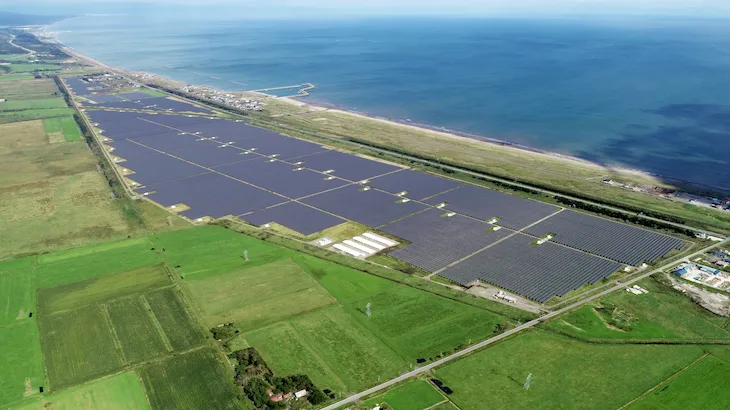 Image of "Eurus Yakumo Solar Park."