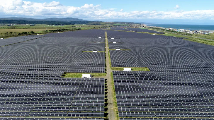 Image of "Eurus Yakumo Solar Park."