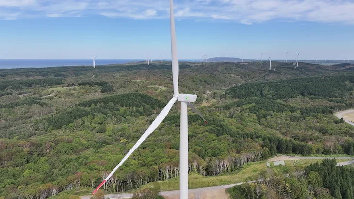Image of "Yuchi Wind Farm."